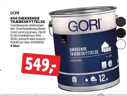 jem & fix GORI 606 DÆKKENDE TRÆBESKYTTELSE tilbud
