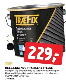 jem & fix TRÆFIX HELDÆKKENDE TRÆBESKYTTELSE tilbud