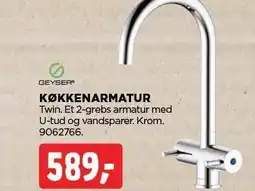 jem & fix GEYSER KØKKENARMATUR tilbud