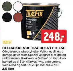 jem & fix TRÆFIX HELDÆKKENDE TRÆBESKYTTELSE tilbud
