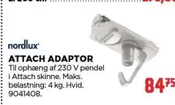 jem & fix NORDLUX ATTACH ADAPTOR tilbud