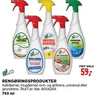 jem & fix RENGØRINGSPRODUKTER tilbud