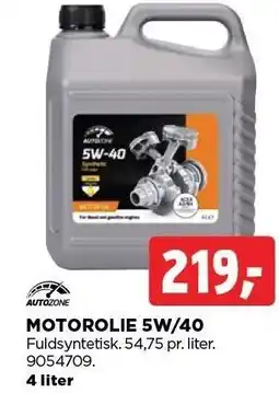jem & fix MOTOROLIE 5W/40 tilbud