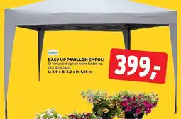jem & fix EASY UP PAVILLON EMPOLI tilbud