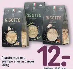 REMA 1000 Risotto med ost, svampe eller asparges tilbud