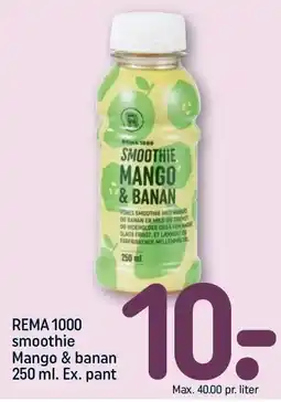 REMA 1000 REMA 1000 smoothie Mango & banan tilbud