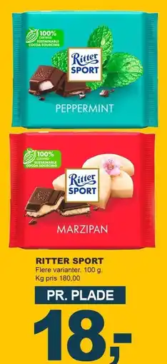 Let-Køb RITTER SPORT tilbud