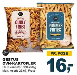 Let-Køb GESTUS OVN-KARTOFLER tilbud