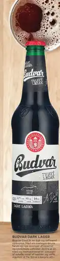 MENY BUDVAR DARK LAGER tilbud
