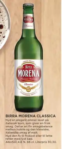 MENY BIRRA MORENA CLASSICA tilbud