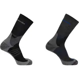 Sport 24 Salomon X Ultra Access Crew 2-Pak Merinould Vandresokker tilbud