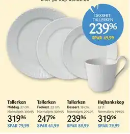 Kop & Kande Tallerken tilbud