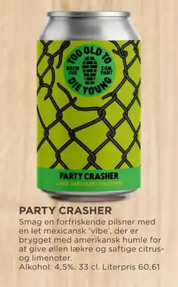 MENY PARTY CRASHER tilbud