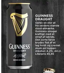 MENY GUINNESS DRAUGHT tilbud