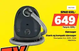 Power NILFISK Stærk og kompakt støvsuger tilbud