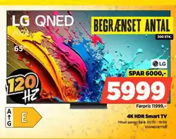 Power LG 4K HDR Smart TV Tilbud gælder fra d. 30/05 - 19/06 tilbud
