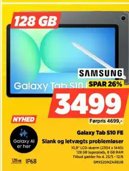 Power SAMSUNG Galaxy Tab S10 tilbud