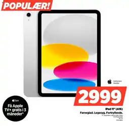 Power iPad 11" (A16) Farveglad. Legesyg. Fortryllende. tilbud
