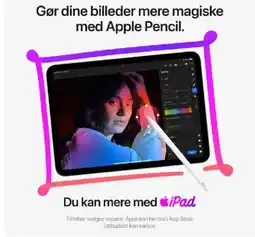 Power Gør dine billeder mere magiske med Apple Pencil. tilbud