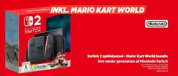 Power Switch 2 spillekonsol - Mario Kart World bundle Den næste generation af Nintendo Switch tilbud
