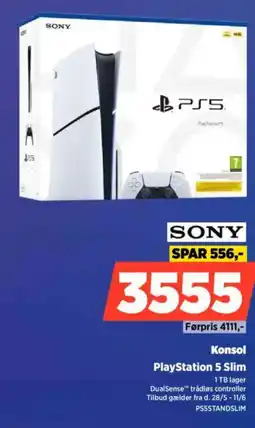 Power SONY Konsol PlayStation 5 Slim tilbud