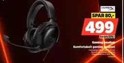 Power HYPER Gaming headset Komfortabelt gaming headset tilbud