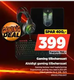 Power Gaming tilbehørssæt Alsidigt gaming tilbehørssæt tilbud