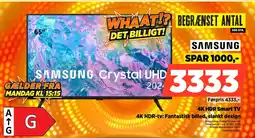 Power SAMSUNG 4K HDR Smart TV tilbud