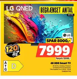 Power LG 4K HDR Smart TV tilbud