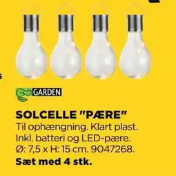 jem & fix SOLCELLE PÆRE tilbud