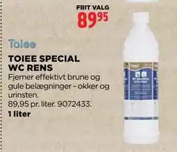 jem & fix TOIEE SPECIAL WC RENS tilbud