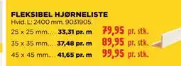 jem & fix FLEKSIBEL HJØRNELISTE tilbud