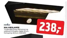 jem & fix MIA VÆGLAMPE tilbud
