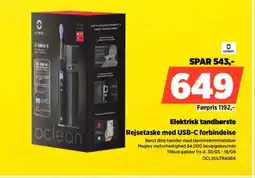 Power Elektrisk tandbørste Rejsetaske med USB-C forbindelse tilbud