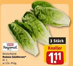 REWE DE Deutschland: Romana Salatherzen* Kl. I, tilbud