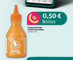 REWE DE Flying Goose Brand Sriracha Sauce Mayoo tilbud