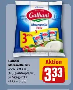 REWE DE Galbani Mozzarella Tris tilbud