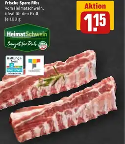 REWE DE Frische Spare Ribs tilbud