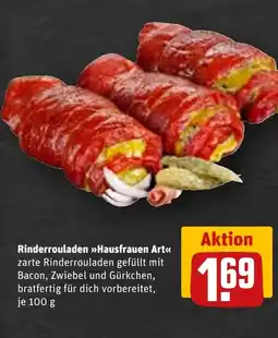 REWE DE Rinderrouladen >>Hausfrauen Art<< tilbud