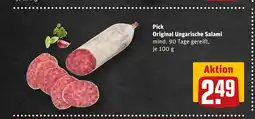 REWE DE Pick Original Ungarische Salami tilbud
