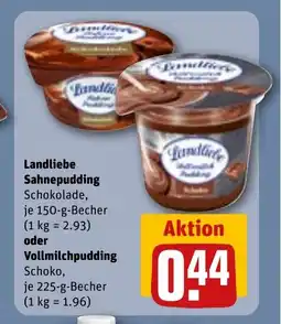 Landliebe Sahnepudding Schokolade,