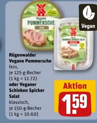 REWE DE Rügenwalder Vegane Pommersche tilbud