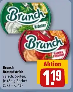 REWE DE Brunch Brotaufstrich tilbud