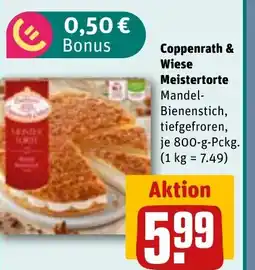 Coppenrath & Wiese Meistertorte Mandel- Bienenstich, tiefgefroren,