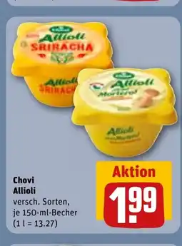 Chovi Allioli versch. Sorten,