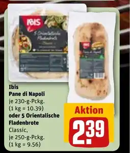 REWE DE Ibis Pane di Napoli je 230-g-Pckg. tilbud