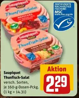 REWE DE Saupiquet Thunfisch-Salat tilbud