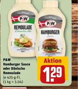 P&W Hamburger Sauce oder Dänische Remoulade