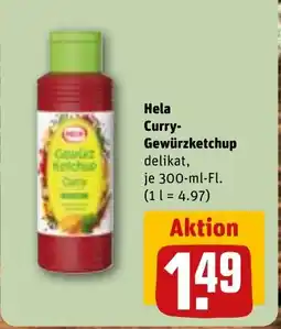 REWE DE Hela Curry- Gewürzketchup tilbud