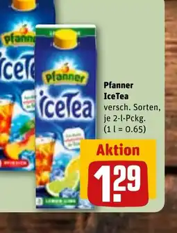 REWE DE Pfanner IceTea tilbud